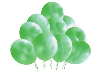 Balony pastelowe 25cm lime-green (100szt)