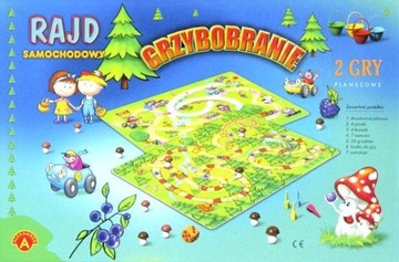 АВТОМОБИЛЬНОЕ РАЛЛИ «СБОР ГРИБОВ» — НАСТОЛЬНАЯ ИГРА