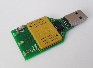 Программатор памяти NAND Lite v1.1 K9GAG08U0E 24ч