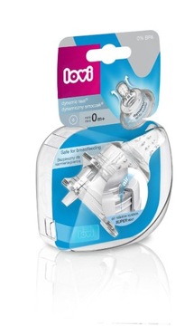 Lovi smoczek dynamiczny do butelki mini 0m+