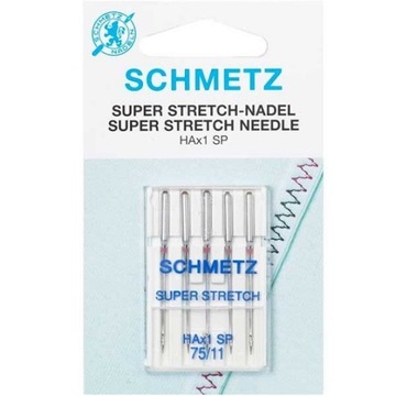 IGŁY PÓŁPŁASKIE SCHMETZ SUPER STRETCH grubość 75