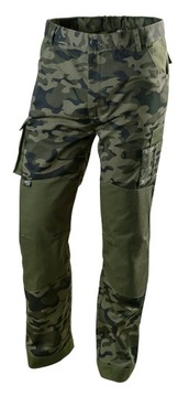 NEO SPODNIE ROBOCZE DO PASA CAMO MORO M 81-221-M