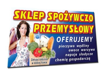 BANER 2x1 SKLEP SPOŻYWCZY PRZEMYSŁOWY reklama