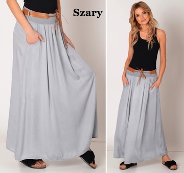 ZWIEWNA DŁUGA SPÓDNICA MAXI DO KOSTEK BOHO ! S,M,L