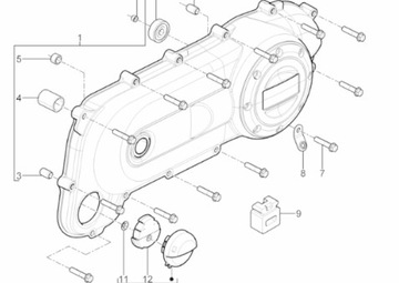 Фильтр стартера PIAGGIO APRILIA 2T