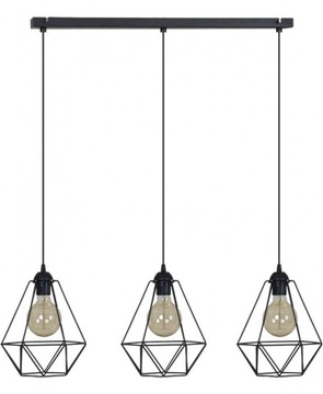 Подвесной светильник Loft Retro Edison 3x60W Link Strip