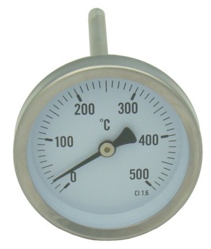 ТЕРМОМЕТР С ЗОНДОМ ДЛЯ КОПИЛЬНОЙ ПЕЧИ ДЛЯ ПИЦЦЫ 0-500C K
