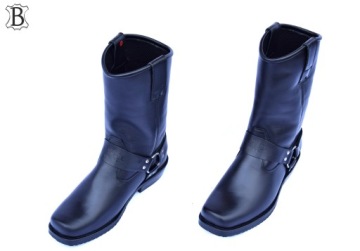 КОЖАНЫЕ КОВБОЙСКИЕ САПОГИ HARLEY CHOPPER RACE BOOTS KST2