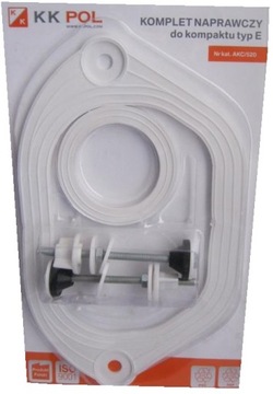 РЕМОНТНЫЙ КОМПЛЕКТ ДЛЯ КОМПАКТНОГО УНИТАЗА ТИПА E