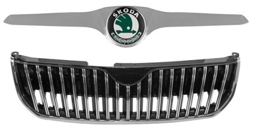 Atrapa gril grill chromowana SKODA SUPERB 2 II