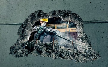 РОТОРНЫЙ УДАРНЫЙ МОЛОТОК SDS-MAX KHEV 8-45 BL