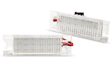 OPEL ASTRA H 04-09 Lampki LED tablicy rejestracji