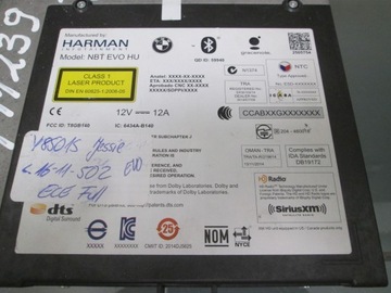 BMW F15 F16 NAVI NBT EVO MONITOR I-DRIVE 6806524