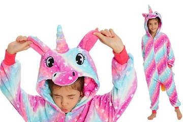 JEDNOROŻEC PIŻAMA KIGURUMI STAR GALAXY 128-134