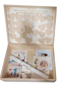 Большая шкатулка на память о Первом Причастии.