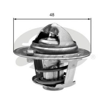ТЕРМОСТАТ GATES FORD FIESTA /FOCUS/C-MAX/FUSION