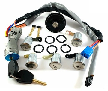 ЗАМОК ЗАЖИГАНИЯ BERLINGO PARTNER В КОМПЛЕКТЕ, 5 ЗАМОКОВ