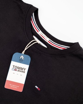 Outlet TOMMY JEANS T-Shirt Regular Fit czarny L