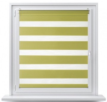 Roleta Dzień/Noc BH-1206 57x150cm Zieleń Pamelo