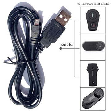 FreedConn T-COMVB T-COMSC FDC-01VB COLO interkom kabel ładowarka 8PIN