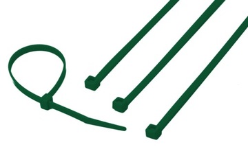 ЗЕЛЕНЫЕ КАБЕЛЬНЫЕ Стяжки 200 х 4,8 ИТАЛЬЯНСКИЕ