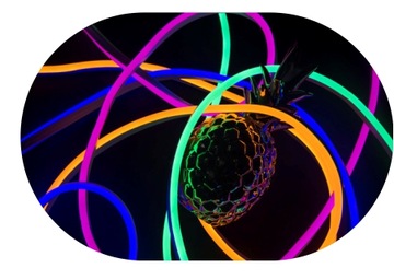 NEON LED нестеклянная вывеска FLEX LEDON буква 20см