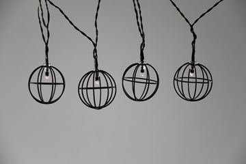 Светодиодная гирлянда лофт с питанием от 2хАА промышленных батареек