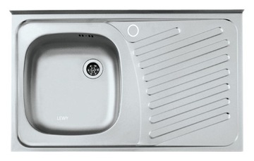 ZLEWOZMYWAK NAKŁADANY 80x50 PRIMAL 30 prawy/lewy