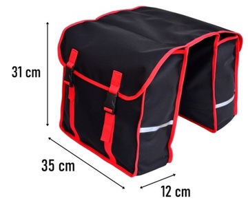 СУМКА ДЛЯ ВЕЛОСИПЕДА, СУМКА ДЛЯ ВЕЛОСИПЕДА 2x15л