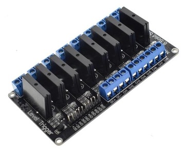 PRZEKAŹNIK PÓŁPRZEWODNIKOWY 8-KANAŁOWY MODUŁ SSR OMRON 8x 230V 5V 2A