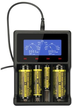 ЗАРЯДНОЕ УСТРОЙСТВО ДЛЯ АККУМУЛЯТОРОВ AA R14 R20 18650 26650