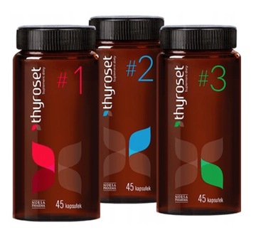 NORSA PHARMA Thyroset Поддержка щитовидной железы 3x45 капсул
