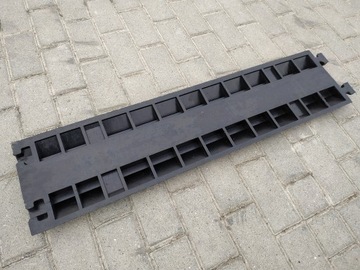 Проход кабелей 2 канала, порог канатной дороги