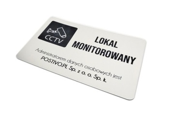 Tabliczka informacyjna grawer z firmowym LOGO txt!