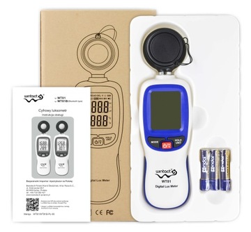 ИЗМЕРИТЕЛЬ ЛЮКС ИЗМЕРИТЕЛЬ BLUETOOTH WINTACT