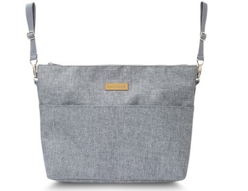 БОЛЬШАЯ СУМКА-ОРГАНИЗАТОР ДЛЯ КОЛЯСКИ, СЕРЫЕ УЗОРЫ