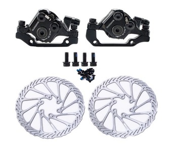 Hamulec tarczowy mechaniczny Shimano br-m375 Komplet