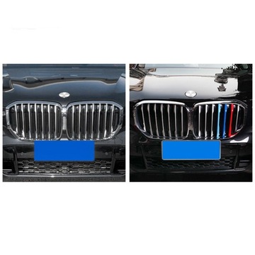 КРЫШКИ НА РЕШЕТКУ ПОЧЕК BMW X7 G07 ///M POWER 19+