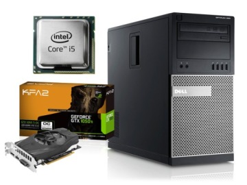 Komputer do gier Dell Intel Core i5 GTX-1050Ti 6GB