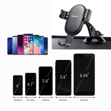 АВТОМОБИЛЬНЫЙ ДЕРЖАТЕЛЬ ESSAGER GRAVITY ПРИСОСКА