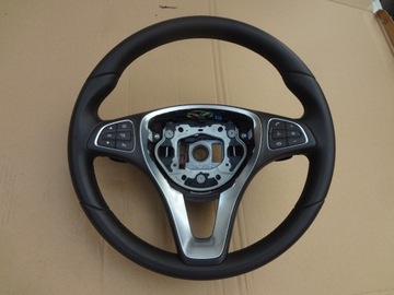 MERCEDES C-KLASA 205 KIEROWNICA AMG ŁOPATKI BRĄZ A0024606403