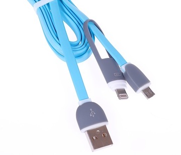 Кабель USB-micro USB/iPhone 2А 1м LB0066N LIBOX