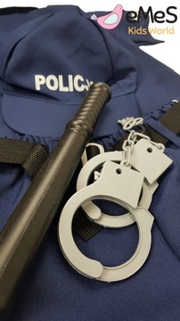 УДАРЯТЬ! Костюм полицейского с АКСЕССУАРАМИ 100 см.