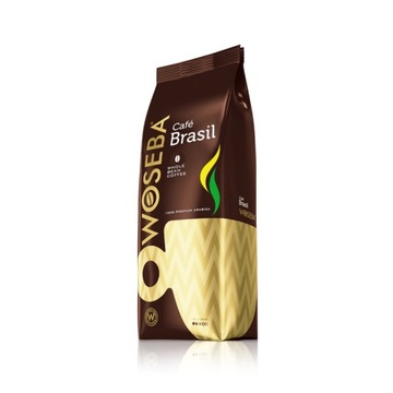 Kawa ziarnista Arabica Woseba Café Brasil palona 1000 g 1kg