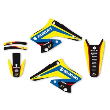 BLACKBIRD KOMPLET NAKLEJEK SUZUKI RMZ 250 04-06