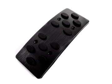 Накладки на педали Audi A6 C7 2010-2016 АКПП матовый алюминий TOP