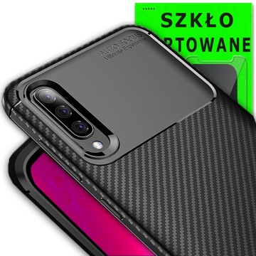 Etui pokrowiec do Samsung A50 OXYGEN GT +SZKŁO