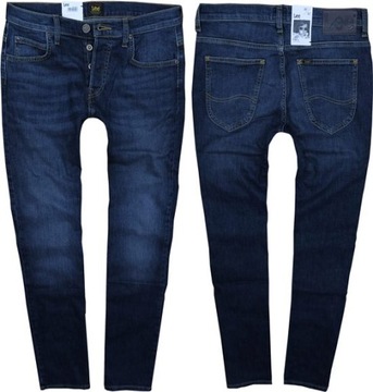 LEE spodnie SLIM low blue jeans POWELL _ W31 L34