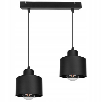 LAMPA WISZĄCA SUFITOWA PLAFON ŻYRANDOL METALOWA