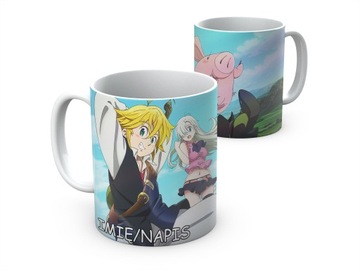 KUBEK 330ml anime The Seven Deadly Sins + napis